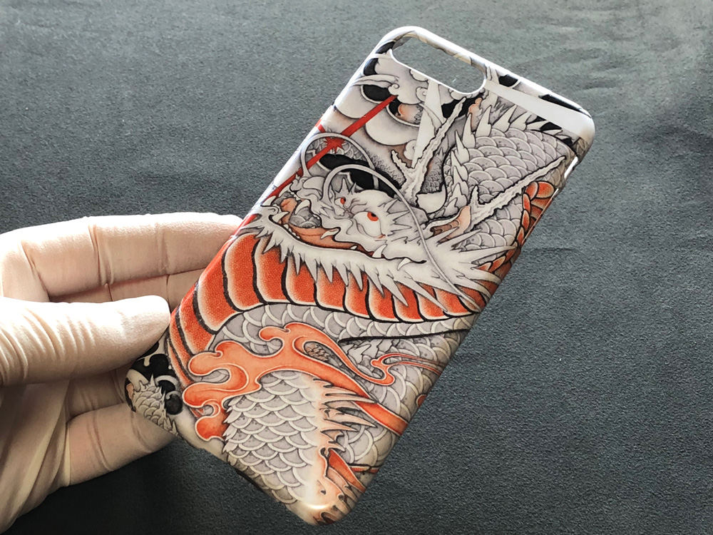 iPhone 8・iPhone 8plus case Typhoon dragon 1