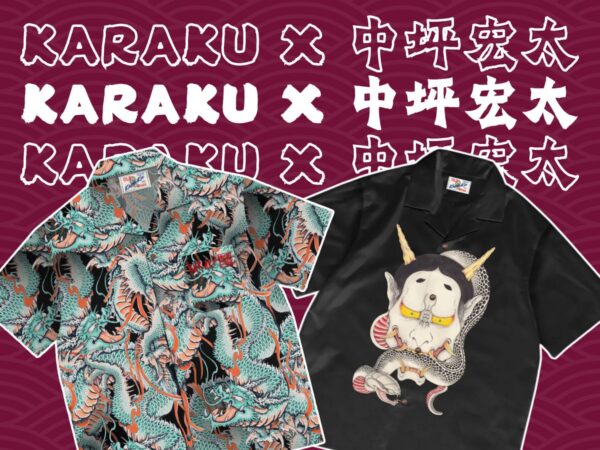 KaraKu collaborate on Japanese pattern apparel!